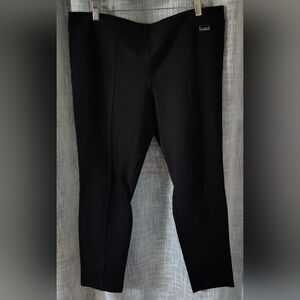 👖Calvin Klein Seam Front Pull-on Pants W/L Black